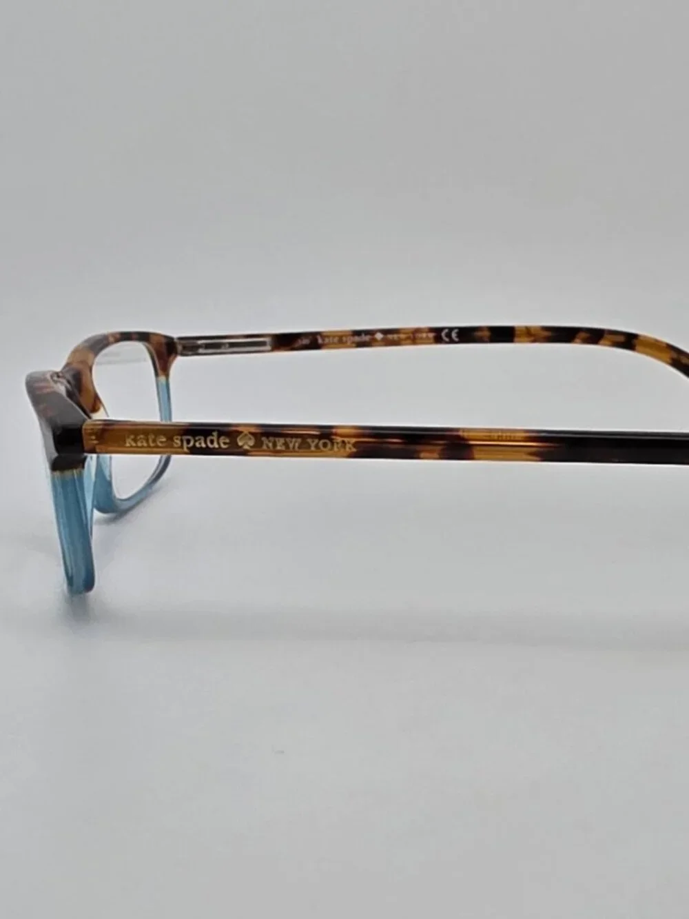 Kate Spade New York Jodie Havana Blue +2.50 Reading Glasses w/ Flexhinge 50mm
